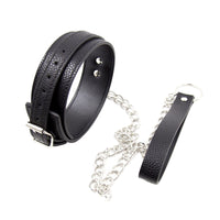 Mistress, keep your slave under your watchful eye with this Black Petplay BDSM Collar with Leash. Perfect for holders desiring perma control, pair it with a huge device to lock up your slave's stainless cock and ensure obedience.