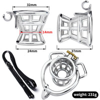Comfortable Strap On Belt Reverse Innie Cage Lock The Cock Cage Product Image 13