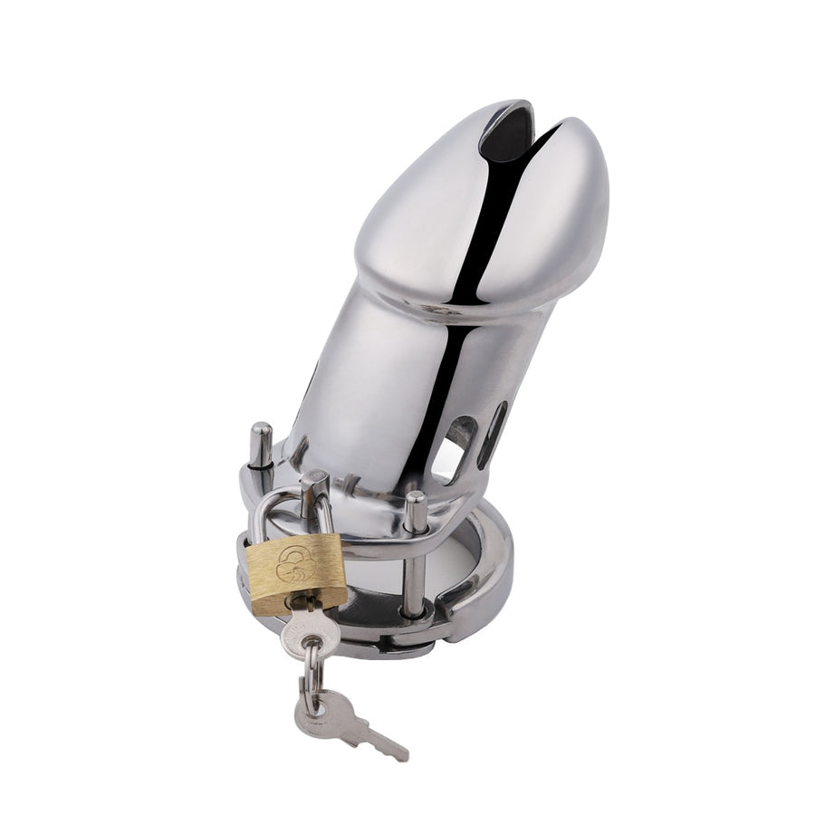Intimate Inmate Metal Chastity Device Lock The Cock Cage Product For Sale Image 21