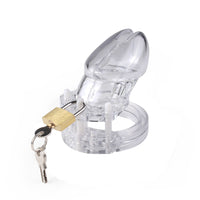 Transparent design offers a visual link akin to quote and tape; perfect for beginners craving submission. Lightweight for standard wear, enhancing the flat cock cage's negative male impact. Ideal tinder for desire.