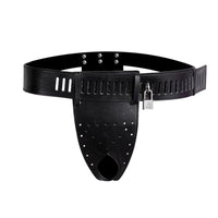 Elevate your BDSM sessions with our female chastity belt, seamlessly blending tease and control. Adjustable vegan leather fits most, ensuring comfort as your Dominant decides your fate across distances.