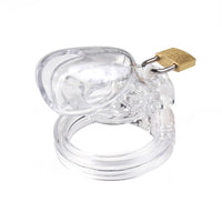 This transparent dick cage offers comfort and security without hurt. Avoid cursed chafe or blood with its snug fit, and minimize hurts while enhancing chastity play.