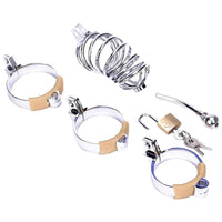 Designed for the dominant partner seeking control over their submissive, this masculine cage curbs his alpha urges. Embrace both feminine and masculine energies for enhanced intimacy.