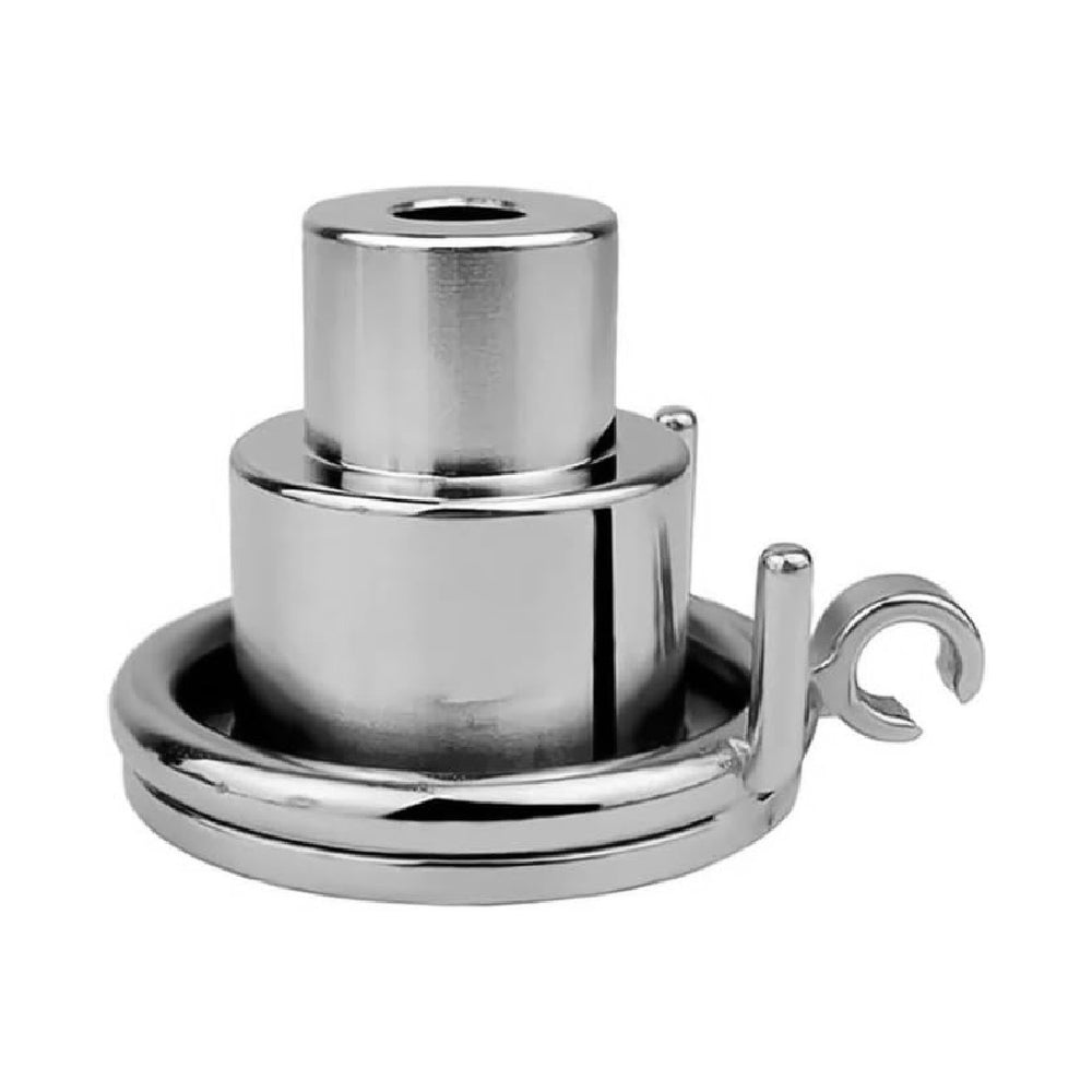 Unlock profound submission with our inverting cock cage, featuring a urethra penis plug. Perfect for standard BDSM play, it wears like a handcuff, hiding your desires while tied securely in place.