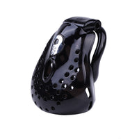 Achieve zero distraction and ultimate restraint with the small Sissy Wrangler Resin cage. This discreet device, ideal for electrosex enthusiasts, fits snugly for a secure, pornstar-level experience.