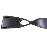 Wrap up your style with this vegan leather woman belt thats sure to spark conversation. A diamond hole adds just the right tease while you explore fun like a cute pussy.