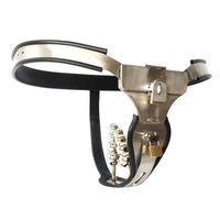 Embrace worship and control with our Delicious Double Penetration Female Chastity Belt. Featuring optional plugs for pegging, enhance your frequency of intimate cunnilingus exploration and redefine penetration pleasure.