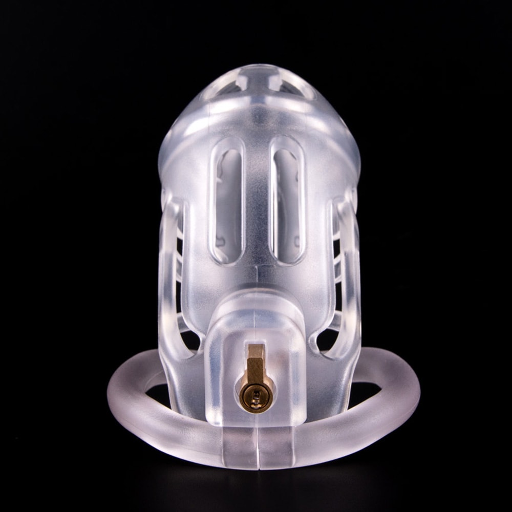 Experience strict control with this strong, transparent cage designed to punish the body penile of any loser seeking discipline. Ideal for sadistic play under strict supervision, it's perfect for those desiring visible submission.