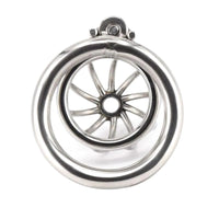 Experience unique control with our steel cage, crafted from stainless steel for the discerning male. The screw lock mechanism works seamlessly, turning challenges into pleasure. Discover chastity products redefined.