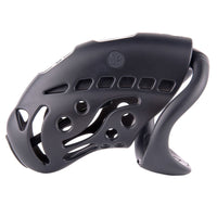 Experience ultimate control with this enclosed silicone device. Crafted with precise dimensions for a comfortable fit, it features a secure base and a silicone tube for added restraint. Rediscover passion and reignite your connection.