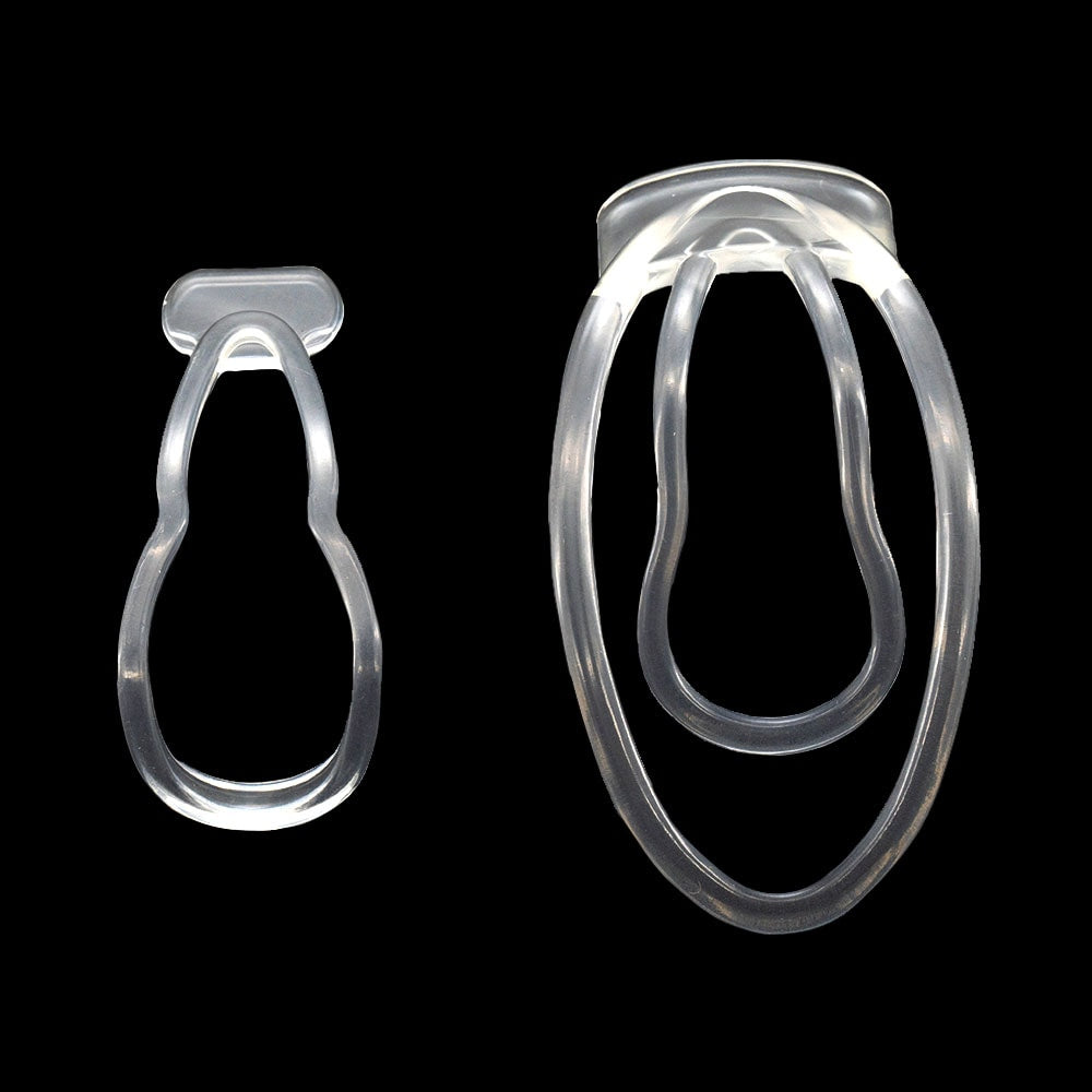 Clear Fufu Clip Lite Pack Lock The Cock Cage Product For Sale Image 3