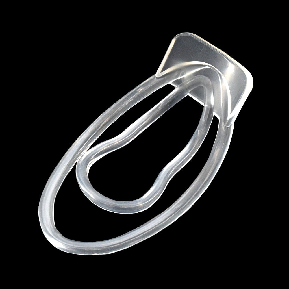 Clear Fufu Clip Lite Pack Lock The Cock Cage Product For Sale Image 4