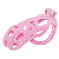 Experience playful comfort with the pink cobra cock cage, offering a snug fit that's both secure and comfy. Ideal for living larger in submission, locker your slut cock safely.