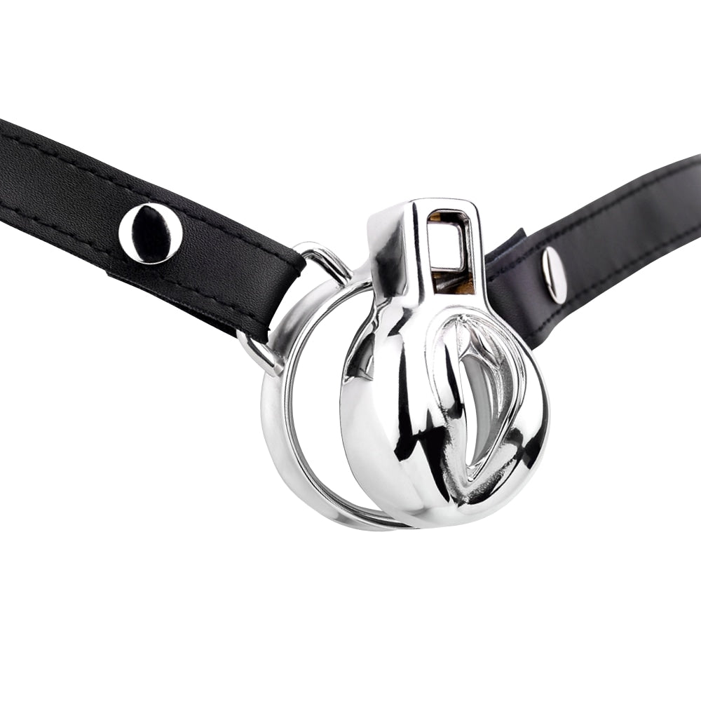 Envelop your desires in an inescapable trap with this sissygasm-inducing Chastity belt. Crafted for a custom fit, its seamless blend of elegance and security can't be matched.