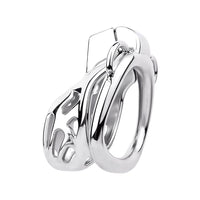 Surrender to your mistress with a cage that's comfy, secure, and wears like art, minus painful fit issues. Crafted like polished wood, it assures hygiene and comfort.