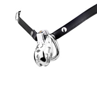 The premium 304 stainless steel cage reframes alpha and beta dynamics for men. Ideal for long-term wear, it blends macho appeal with beta submission, offering raped-free exploration.