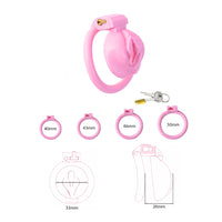 Embrace a new look with our affordable pink chastity cage. Designed to face all your questions about comfort and style, it features flexible belts for a snug fit. Looks great, feels even better!