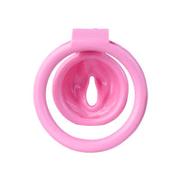 Discover a new side of yourself with our vibrant pink chastity cage. Designed to keep you close to your desires while telling a story of transformation that'll last forever. Spark intriguing conversations with this playful accessory.