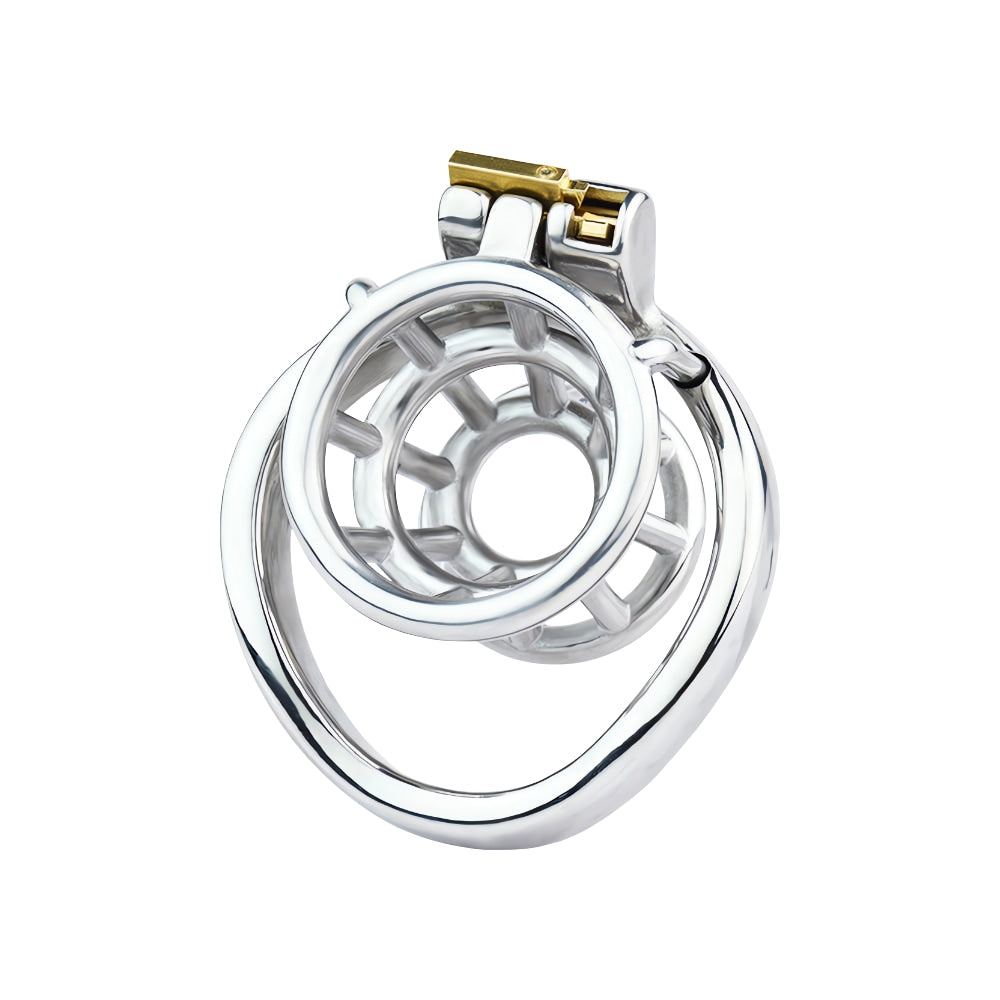 Experience ultimate control with our stainless steel male chastity device a metal cock kit designed to enhance your journey. With nearly impossible removal, it's perfect for crossdressing enthusiasts and those embracing a virgin lifestyle.