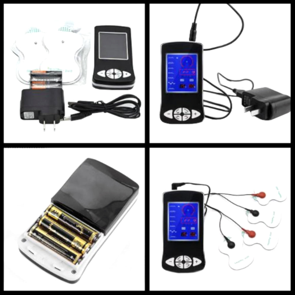 Experience electrifying pleasure with our Electro Penis device a Chastity shock tool crafted from durable PVC and adorned with intricate floral wire designs and our signature logo. Elevate your intimate moments with cutting-edge technology that combines safety and excitement.