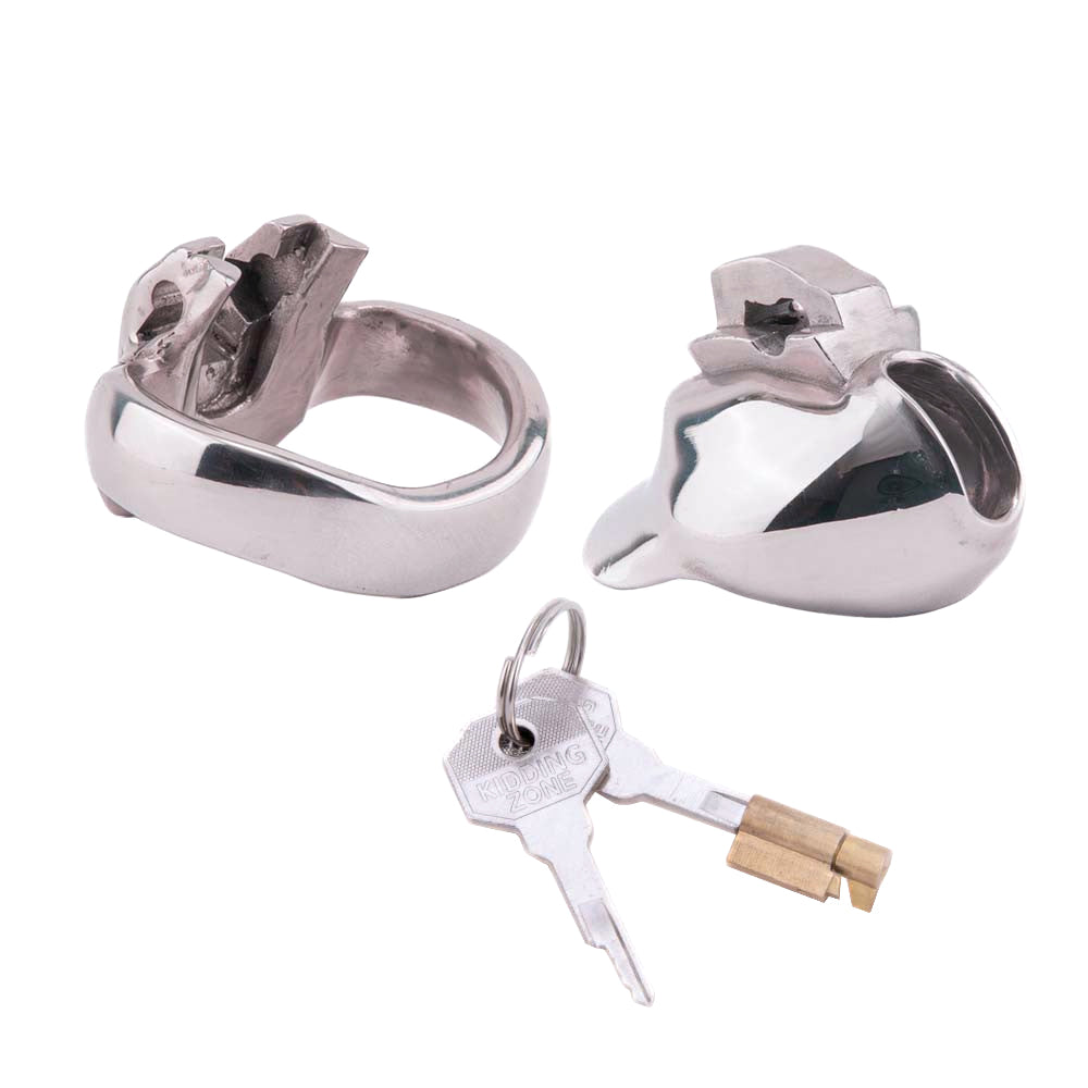 Delve into pegging and worship sessions with our ergonomic Steel Holy Trainer V4 Nub, enhancing control and devotion while engaging in cunnilingus for a transformative experience.