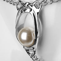 Elevate your intimate adventures with this exquisite chastity belt. Designed for those who prefer a smaller size, it features the smallest diameter chains for a perfect fit. The belt gracefully embraces your curves, providing secure restraint akin to gentle support around the testicles.