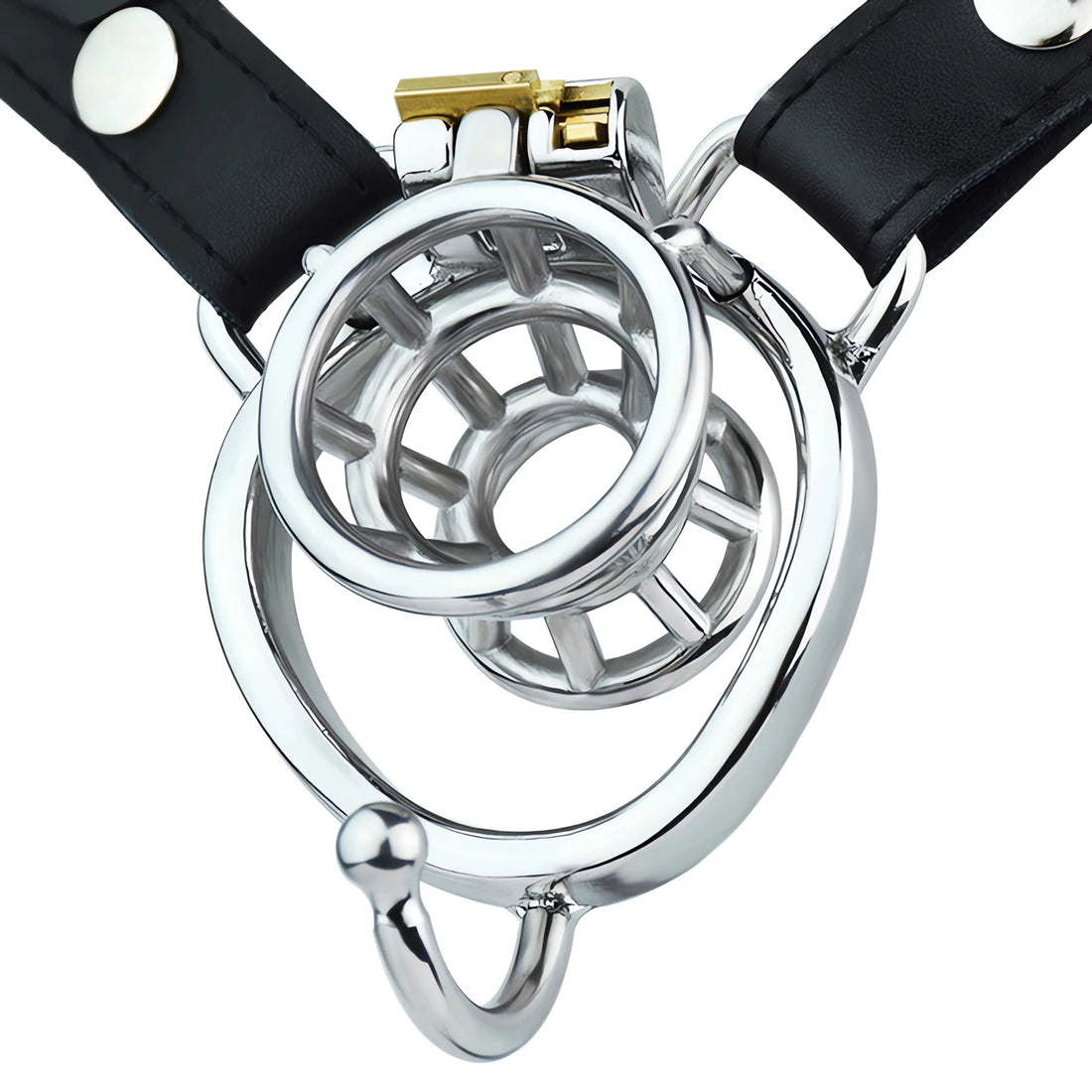 Comfortable Strap On Belt Reverse Innie Cage Lock The Cock Cage Product For Sale Image 1