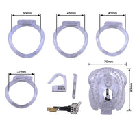 Flat cage designed for ultimate breathability, with small vents ensuring comfort during long wear. Ideal for dick control, withstands punchy slaps, perfect for every BDSM wrangler.