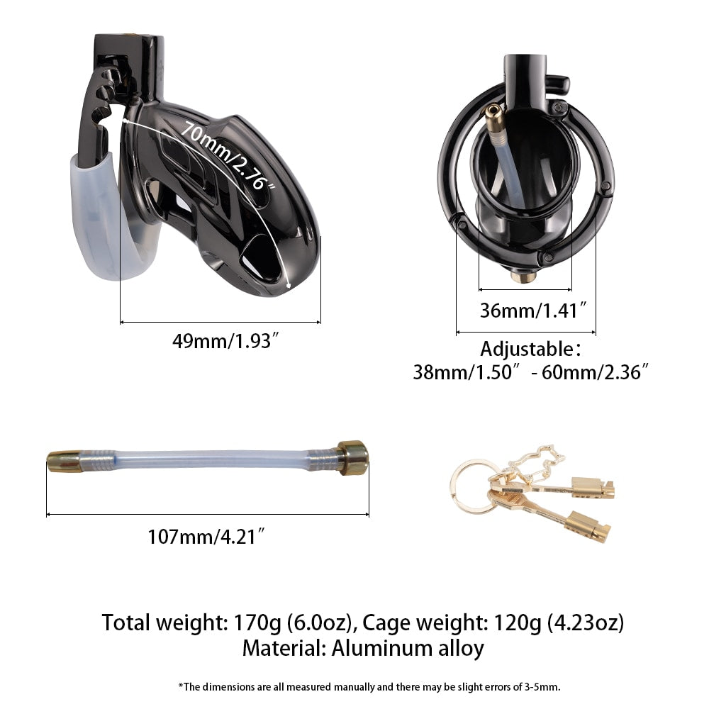 Sevanda Outlaw Sounding Chastity Cage