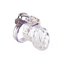 Experience deep levels of worship with this fancy inverted penis cage. Crafted from high-quality resin, it keeps you dripping with anticipation. Every move slaps you with restraint, making you drip with desire.