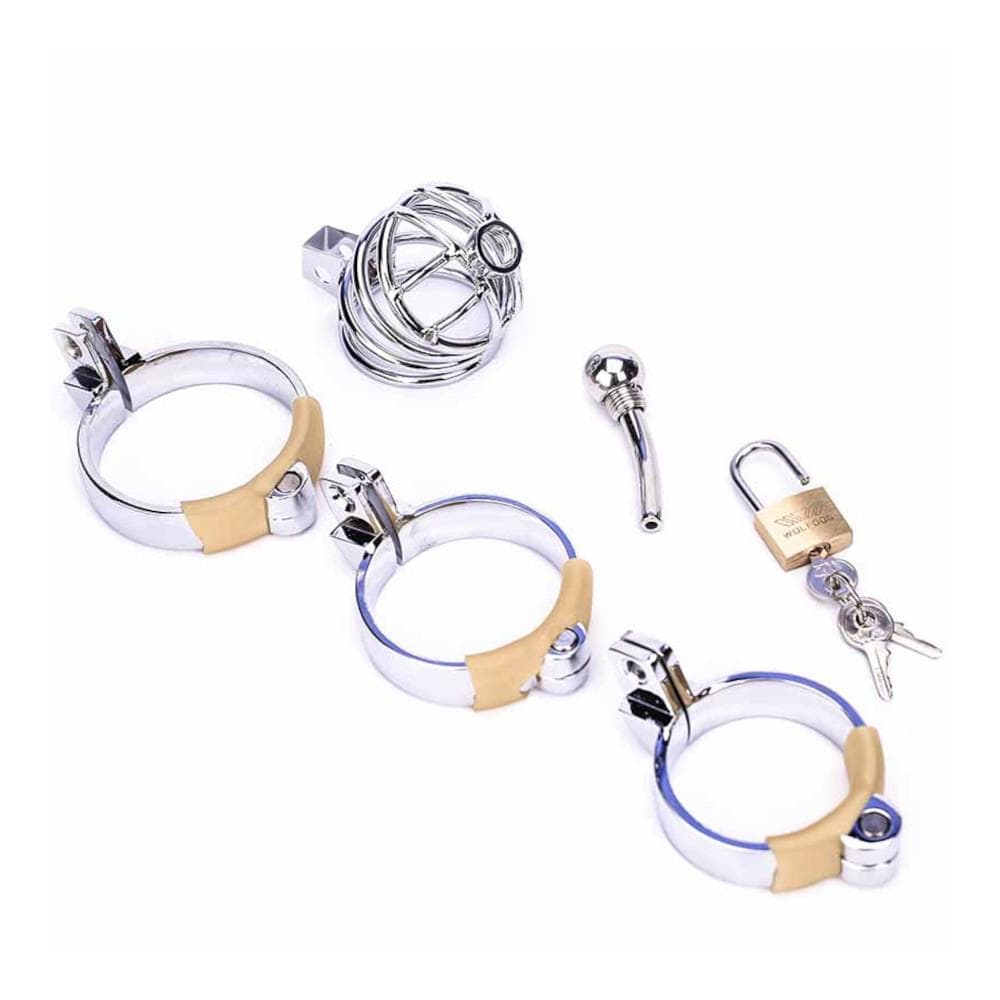 Unlock a world of tantalizing tease, pleasure, and edging with our stainless steel penis cage urethra sound. Perfect for adding frustration this Christmas, keeping desires locked away.