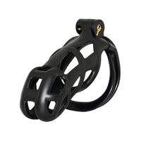 Unlock new levels of hurt chastity with the Dark Cobra Male cage. Rated for electrosex pleasures, this device keeps your boyfriend in check. See pics and illustrations for this ultimate control experience.