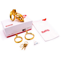 Discover our luxurious gold, smoothly molded from biosourced materials for a perfect fit. Experience fast, secure locking and embrace in style. Read reviews to see how it enhances lives.