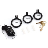Get ready to discover the joy of confinement with this sleek black body penis! It's so lightweight and invisible, you might forget you're locked up”until you're reminded!