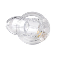 Experience ultimate comfort with our lightweight Cobra chastity kit. Featuring five comfy rings for a perfect fitting, it's easy to use and designed for discretion, allowing you to embrace control effortlessly.