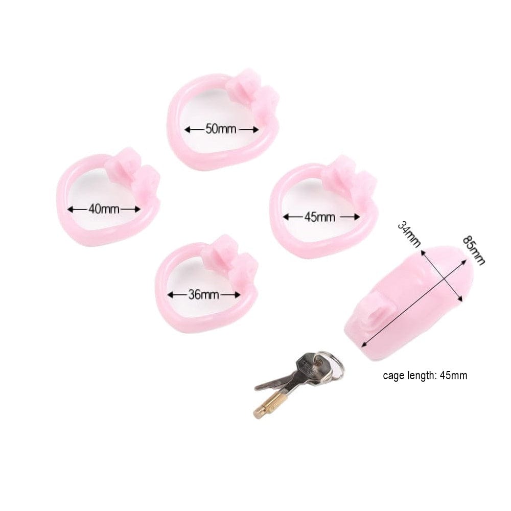 Transform your beta self into a king with the pink Sissy device. Wear your crown, puppy, and let your boyfriend guide you. This cock abstinence kit shock app is your path to submission.