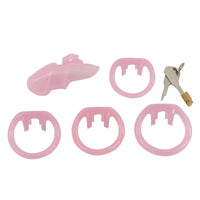 Experience secure fitment and all-day comfort with the Pink Holy Trainer V3 cage. Its ergonomic design prevents chaffing, ensuring overnight wear without discomfort. With minimal need for lube and multiple sizes available, embrace stylish chastity in pink.