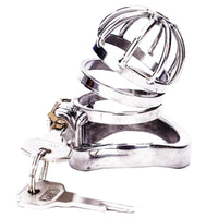 Unlock boundaries with our stainless steel device, tiered for comfort and security. The stretchy opening and inward fit maintain control, while the ergonomic line ensures snug, discreet wear.