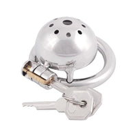 Micro Chastity Cage Nub Lock The Cock Cage Product Image 10