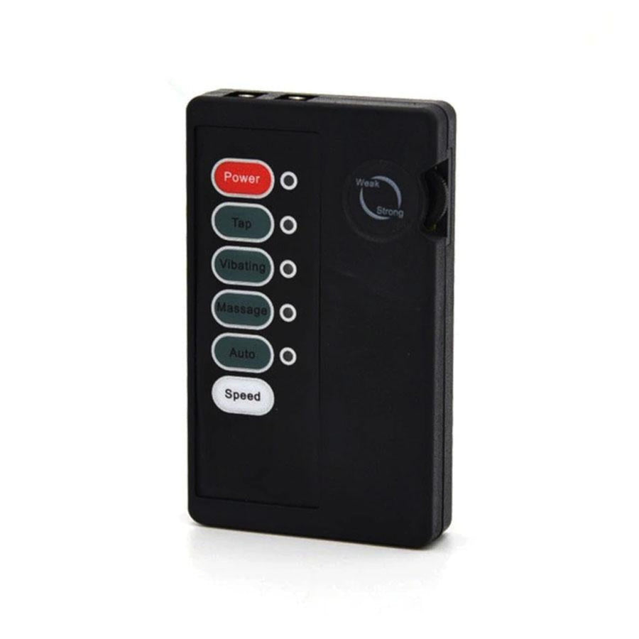 Male Chastity Device Electrifying TENS Unit Lock The Cock Cage Product Image 23