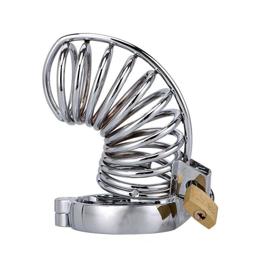Introducing the Spiral of Despair device a negative trainer kit designed for sissies male seeking fast, secure chastity. Made with medical-grade materials for comfort, it keeps you detained safely while choosing control over desire.