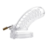 Clear Chastity Cage Belt