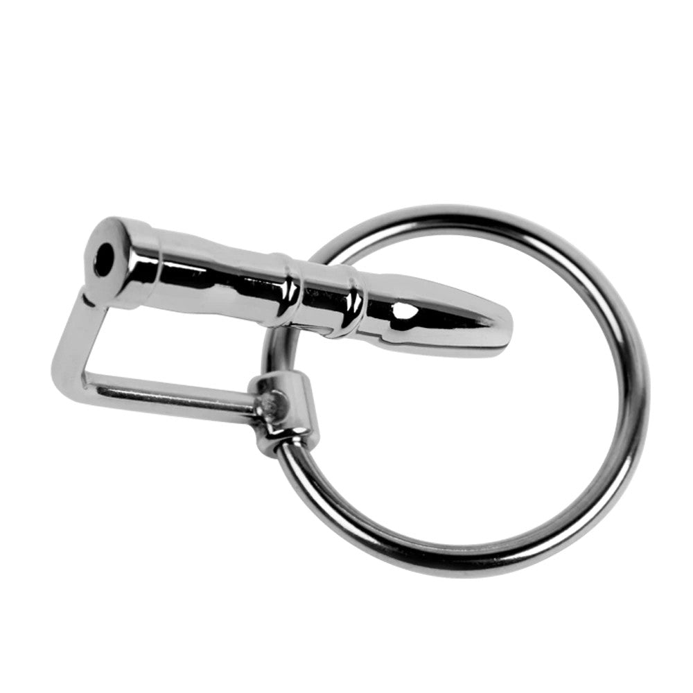 Experience heightened pleasure with our steel chastity kit featuring a spiky urethral dick plug. Designed for those who've used others without much satisfaction, it brings so much sensation you'll embrace every perma sentence.