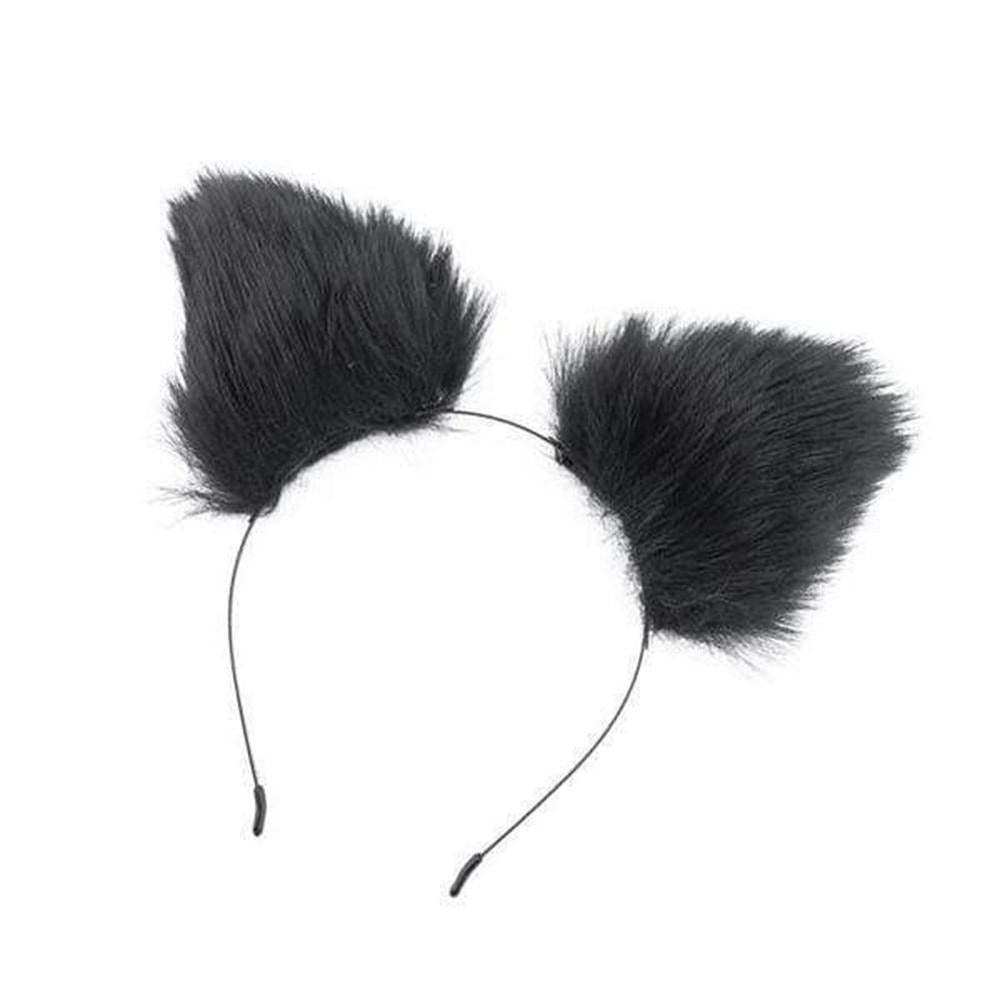 Luna's Black Cat Ears Lock The Cock Cage Product For Sale Image 2