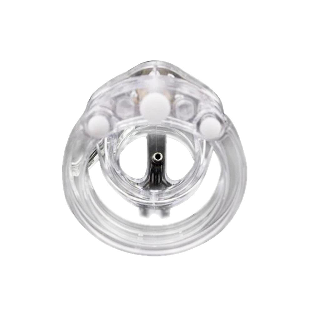 Unleash primal desires with this transparent Lockthecock kit urethra sound marvel, blending animal allure with a secure fit. Like a furry suit, it captivates in a web of control, solid as rocks.