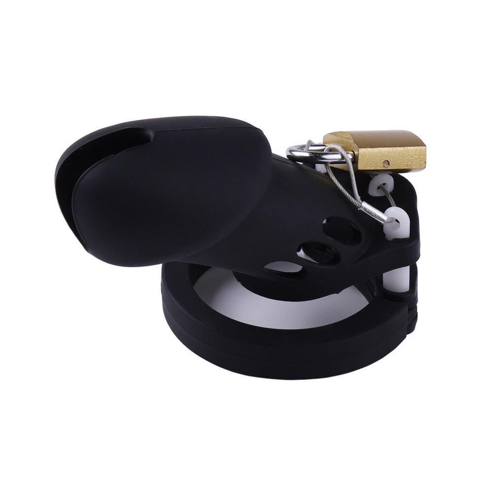 The Silicone Sissy Lock The Cock Cage Product For Sale Image 7
