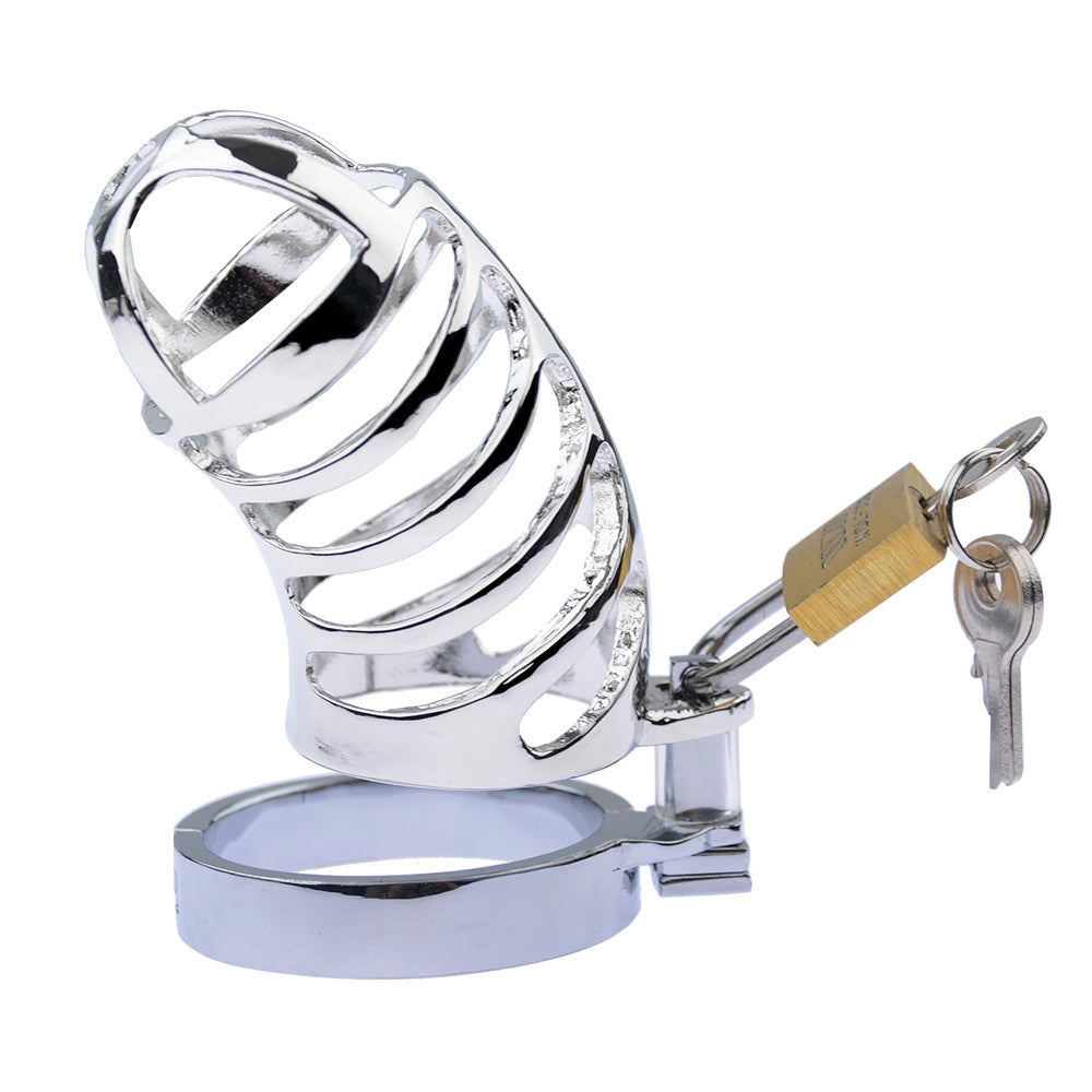 Steel Coil Of Despair Lock The Cock Cage Product For Sale Image 1