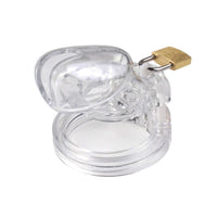 Discover ultimate control and intimacy with our transparent male chastity kit, available in sizes from XXS to Large. Women know this device helps keep males secure, acting like a personal cell for his desires.