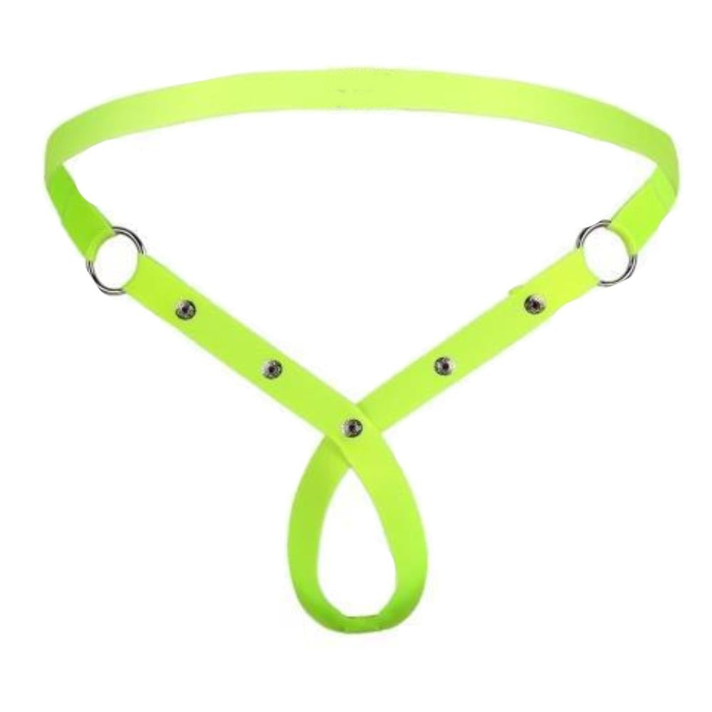 Elevate your BDSM play with this male belt, featuring a unique loop for mesmerizing tease and edging sessions. Its adjustable straps ensure a perfect fit for any body, while the breathable design offers comfort and access for scheduled or spontaneous adventures. Whether for sissy roleplay or extended control in power dynamics, this edgy, penis-friendly accessory keeps anticipation high and urges in check.
