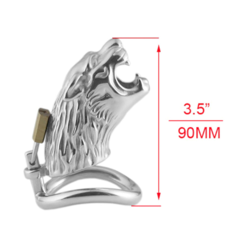Channel your feral side with this bold, lion-themed that tames instincts while raising questions about control. Its pretty unique design sounds both intimidating and weird.